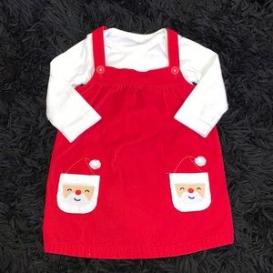 🎀3/$15 Infant Girl Christmas Dress 🎄